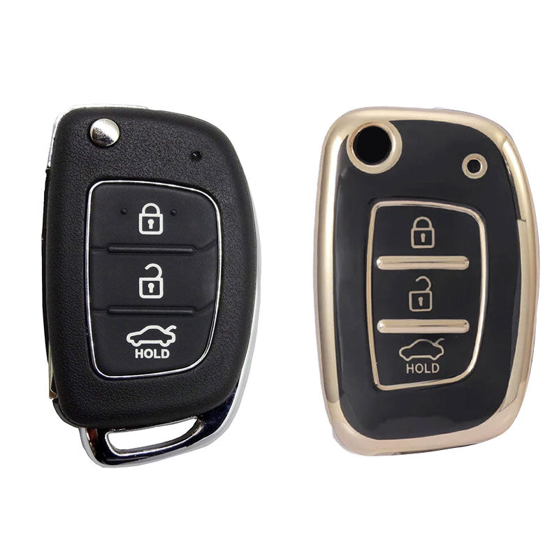 TPU Key Cover For Elite i20, Creta, Venue, i10 Nios, Grand i10,Aura