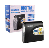 Windek 1902 Portable Digital Tyre Inflator with Flash Light