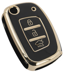 TPU Key Cover For Elite i20, Creta, Venue, i10 Nios, Grand i10,Aura (Flip) - Uniauto