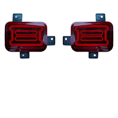 Matrix Style Rear Bumper Reflector for Mahindra Thar (2020)
