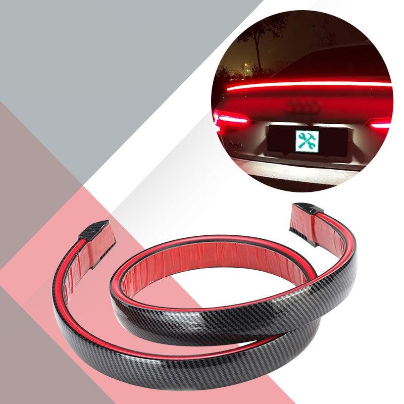 LED Matrix style Carbon fiber Universal flexible Spoiler