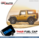 Uniauto Illuminated and Remote-Controlled Fuel cap opener | Wireless Fuel Lid for THAR