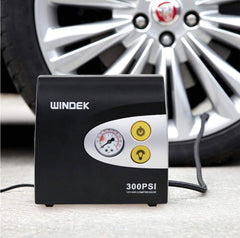 Windek 1904 Portable Analog Tire Inflator with Flashlight - Uniauto