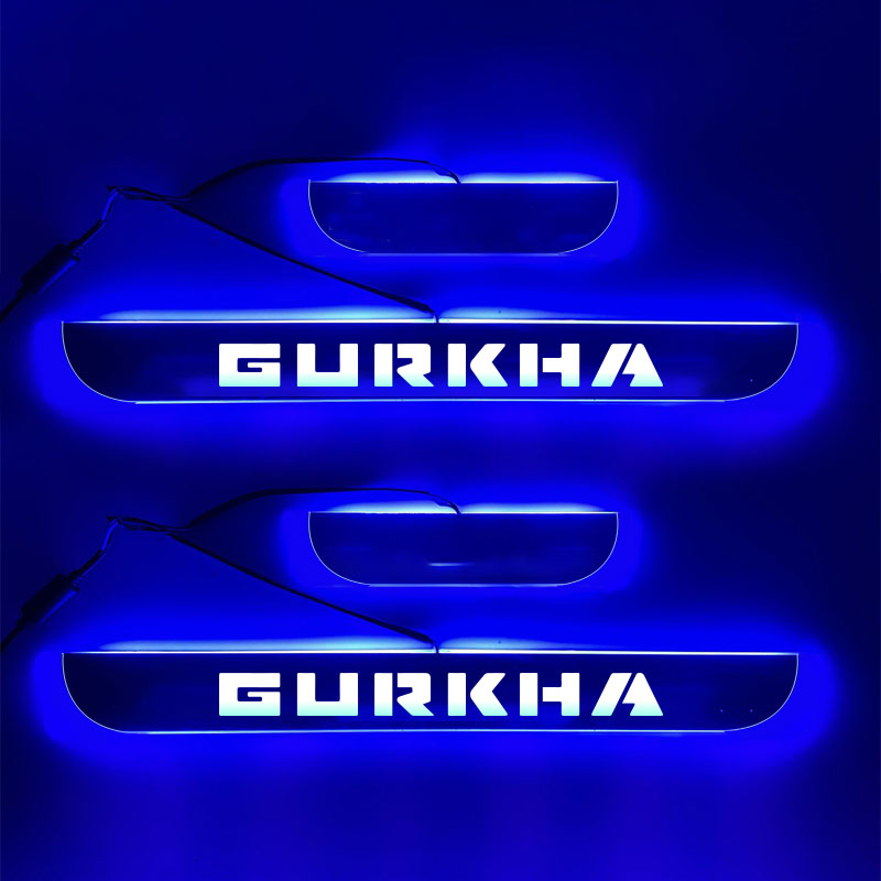 LED Footstep or Scuff Plate for Force Gurkha - Uniauto