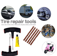 UNIAUTO Tubeless Tire Puncture Repair Kit Portable Flat Tire Puncher Fixing - Uniauto