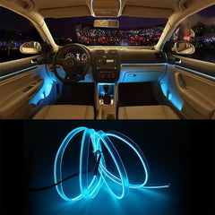 LED EL Neon Light 5 meter (Blue) - Uniauto