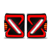 LED Z Style Smoke Taillight for Mahindra Thar 2020