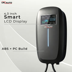 Uniauto VOLTRIQ Smart AC Wall EV Charger | WiFi App, RFID, Adjustable Charging & Advanced Safety | 2-Year Warranty