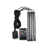 4-in-1 LED Ambient Atmosphere Light with Music & Remote Control