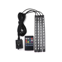 4-in-1 LED Ambient Atmosphere Light with Music & Remote Control