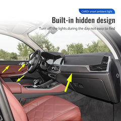 Cardi K4 10in1 Interior Ambient Lighting with App and Remote control (2pcs dashboard, 4pcs door trims, 4pc Foot) - Uniauto