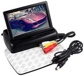4.3 inch Dashboard Display | Folding TFT LCD Monitor Display for Car Dashboard - Useful for Reverse Parking Camera Output or Any Video Output