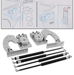Universal Vertical Doors Bolt-On Kit – Lambo Style Scissor Door Hinge for Cars