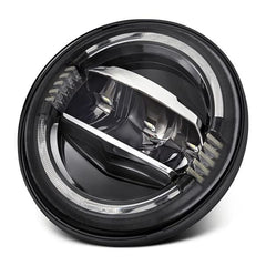 LED Wrangler Style 210-watt Headlight for Mahindra Thar 2020 - Uniauto
