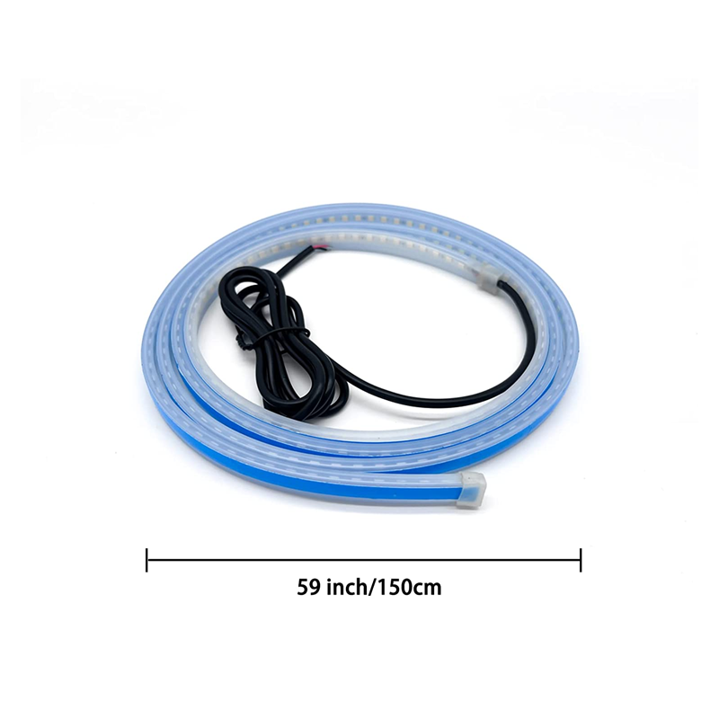 LED White Color DRL Pipe for Front Bonnet - Uniauto