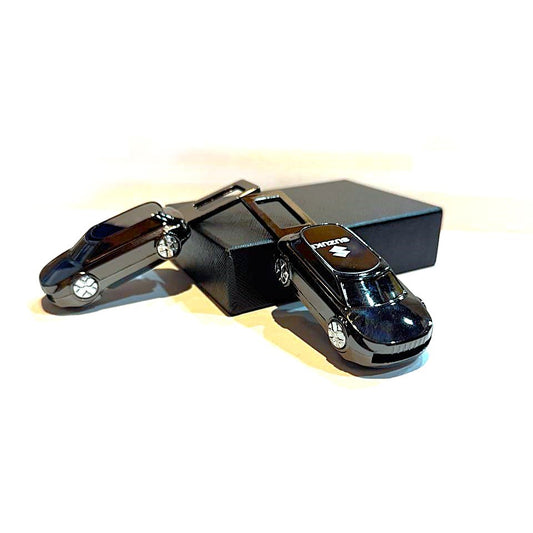 Uniauto 2 in 1 car style Premium Alarm Stopper and Belt Holder| Black | Seat Belt Buckle (Pack of 2)