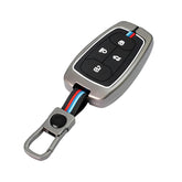 Metal Key Cover for TATA Nexon, Harrier, Safari, Altroz, Tigor, EV Electric, EV Max, Punch, Tiago