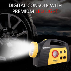 Windek RCP_C25B_1901 Analog Preset Tyre Inflator for Cars, Bikes, Footballs, etc.