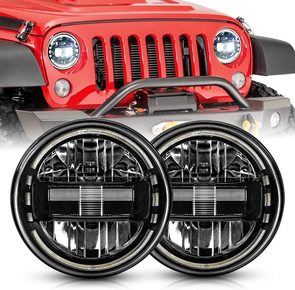 LED King Kong Style Headlight for Mahindra Thar 2020 - Uniauto