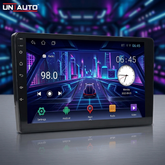 Uniauto 9-Inch 4K Android Car Stereo | Wireless Android Auto & Apple CarPlay | Smart Touch Infotainment System