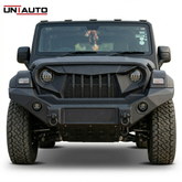 Angry Bird Style Fiber Front Grille for Mahindra Thar 2020 Onwards | Aggressive Custom Off-Road Look | Durable Fiber Build