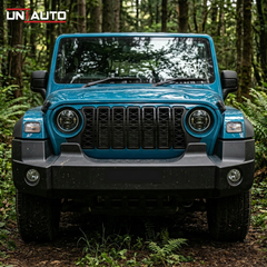 ABS Rubicon Style Front Grille for Mahindra Thar 2020-Onwards | Premium Aggressive Jeep-Inspired Design