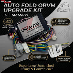 Auto Fold ORVM or Mirror Upgrade kit for TATA Curvv | Install Auto fold ORVM into Base and mid models
