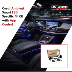Cardi Ambient Smart LED Specific fit Kit for Toyota Fortuner with App Control