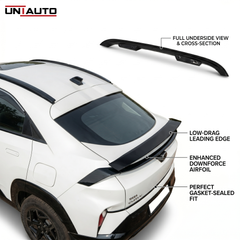 ABS Style Sports Spoiler for Tata Curvv & Tata Curvv EV | Premium Rear Boot Lip Spoiler
