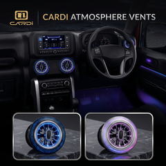Cardi Ambient Smart LED AC Vent Kit for Thar & Thar Roxx, 8-in-1 Atmosphere Lamp K4 Plus with App Control