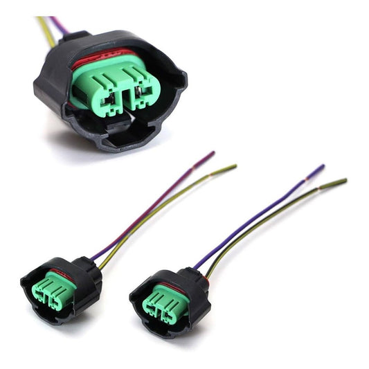 Fog Lamp and Headlights Coupler Connector – Heavy Duty Waterproof Wiring Socket for Car Fog Lights and Headlights