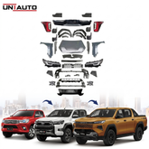 Hilux Facelift Kit | Premium Front & Rear Conversion Upgrade for Toyota Hilux | Aggressive Styling Kit
