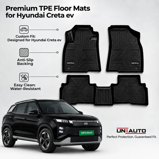 GFX Style Uniauto Tru Fit mats for Hyundai Creta ev