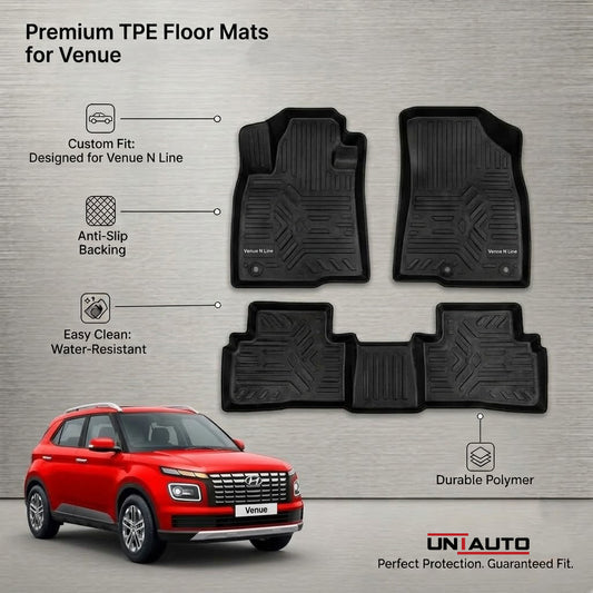 GFX Style Uniauto Tru Fit mats for Hyundai Venue