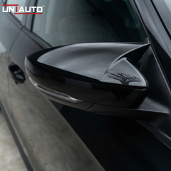 Batman Style ORVM Covers for TATA Punch 2026 onwards | Premium Gloss Black Mirror Covers