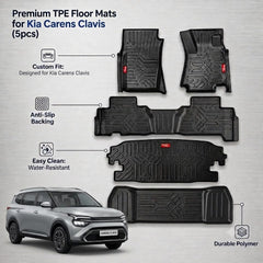 GFX Style Uniauto Tru Fit mats for Kia Carens