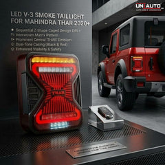 LED V-3 Smoke Taillight for Mahindra Thar 2020