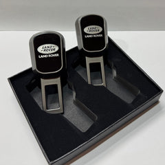 Uniauto 2 in 1 Premium Alarm Stopper and Belt Holder| Black | Seat Belt Buckle