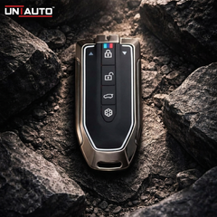 Metal Key Cover for Mahindra BE6, XEV9S, XEV9E | Zinc Alloy