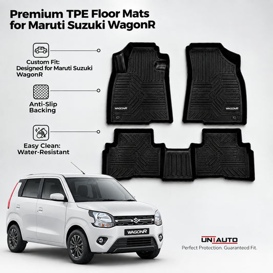 GFX Style Uniauto Tru Fit mats for Maruti Suzuki WagonR 2019 onwards