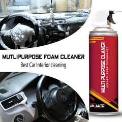 Uniauto Multipurpose Foam Cleaner - Aerosol Foam Technology (400ml) | Deep Cleans Cars interior