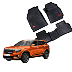 GFX Style Uniauto Tru Fit mats for Kia Seltos 2019 onwards