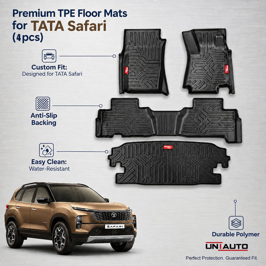 دواسات GFX Style Uniauto Tru Fit لسيارة تاتا سفاري