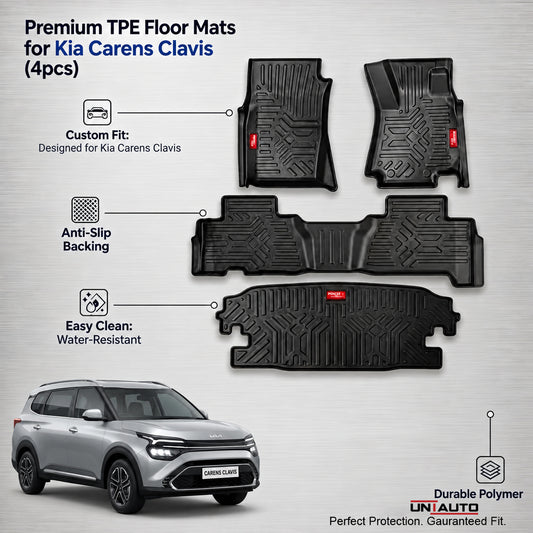 سجادات GFX Style Uniauto Tru Fit لسيارة كيا كلافيس