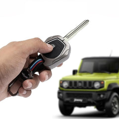 Metal Key Cover for Suzuki Grand Vitara, Brezza, Baleno, Swift, Fronx, XL6, Jimny, Ciaz, Dzire, Ertiga.