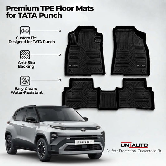 GFX Style Uniauto Tru Fit mats for TATA Punch