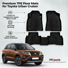 GFX Style Uniauto Tru Fit mats for Toyota Urban Cruiser