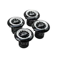 Uniauto Cardi Ambient, Smart LED Ambient Light AC vent Kit for Interior Car Lighting, Atmosphere Lamp K3 Plus 7th Gen, 4-in-1, For Thar and Thar Roxx proper fit | With App control