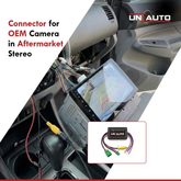 OEM Camera Attachment or Activator Coupler Harness | Run OEM Camera in Aftermarket Stereo |