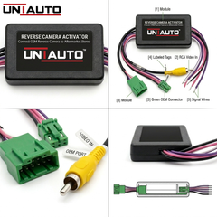 OEM Camera Attachment or Activator Coupler Harness | Run OEM Camera in Aftermarket Stereo |